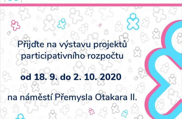 Projekty participativního rozpočtu budou vystaveny