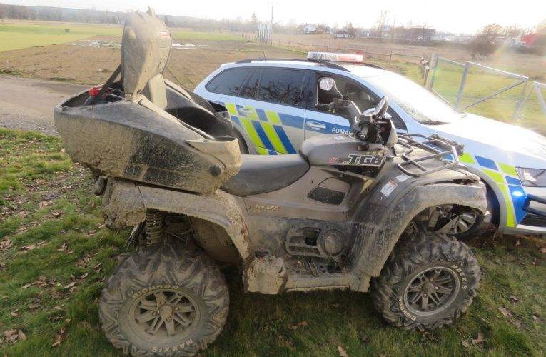 Na čtyřkolce odjel z pumpy bez placení