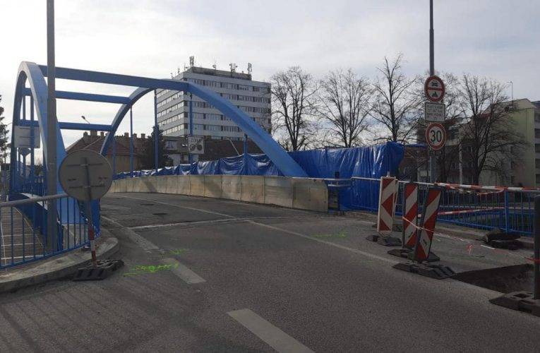 Modrý most je od 12. dubna uzavřen