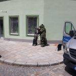 Nález balíčku v Široké ulici 3