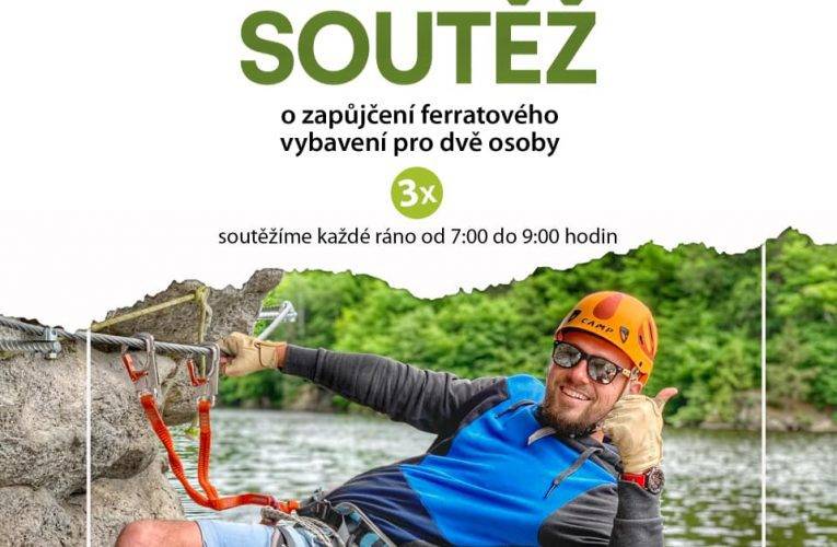Na NETRO Life Radio​ můžete soutěžit o zapůjčení ferratového vybavení pro dvě osoby