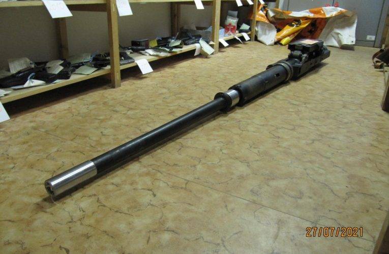 V Českých Budějovicích muž odevzdal letecký automatický kanón