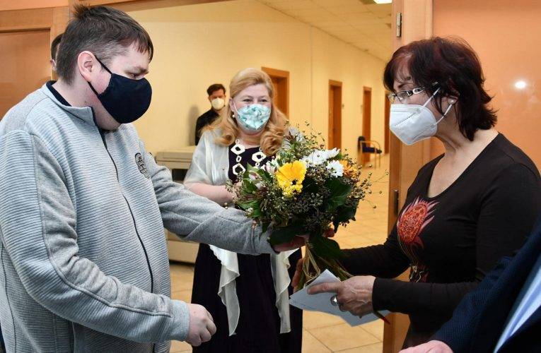 Prodejní výstava Pojďte s námi do Betléma vynesla klientům Chelčického domova sv. Linharta 26 tisíc korun