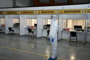 vysokokapacitní odběrové centrum