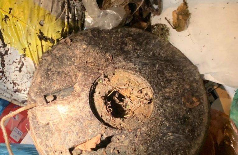 Mladík našel v lese protitankovou minu. Zahodil ji do koše, jeho matka zavolala Policii