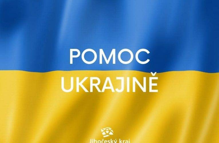 Pomoc pro Ukrajinu – seznam sbírek v Jihočeském kraji