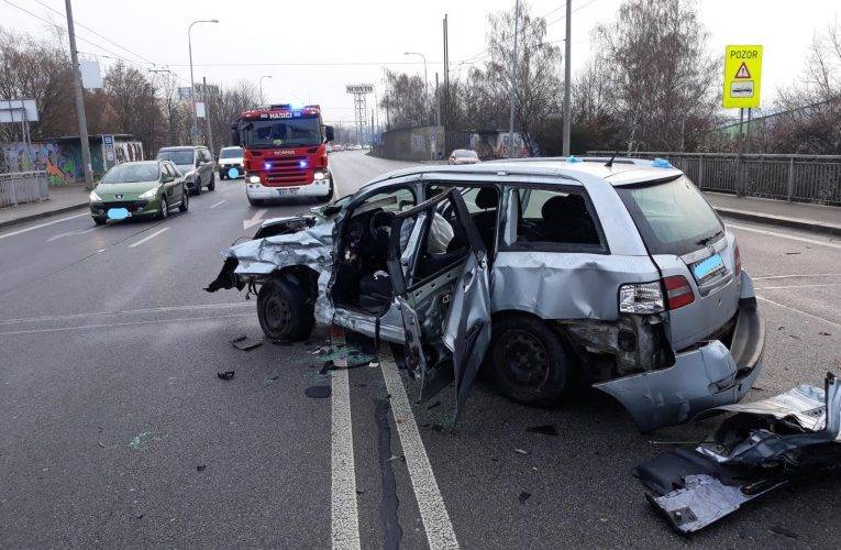 Tragická nehoda na Strakonické ulici v Českých Budějovicích