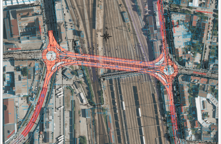 Příprava na podjezd pod nádražím pokračuje. Hotovo by mohlo být v roce 2028