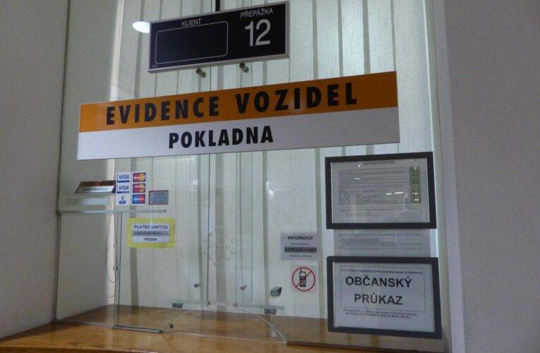 Evidence motorových vozidel je opět v provozu