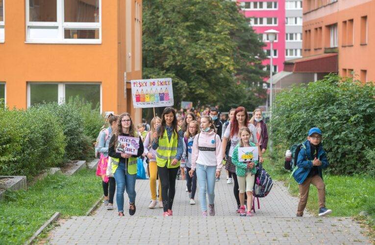 Celostátní výzva Pěšky do školy