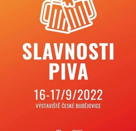 Dvoudenní open-air SLAVNOSTI PIVA proběhnou od 16. do 17. září na českobudějovickém Výstavišti. Letos výjimečně naposledy v září.