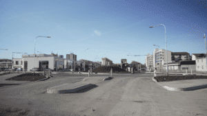 Okružní křižovatka Branišovská