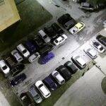 parkovani Maj dvojite blokovani podelnym stanim