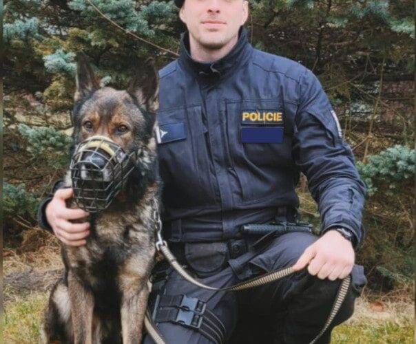 Muž se ztratil u Vrbenských rybníků. Nalezl ho policejní psovod