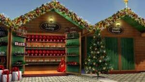 Českobudějovický advent stánky z Jílovic 2