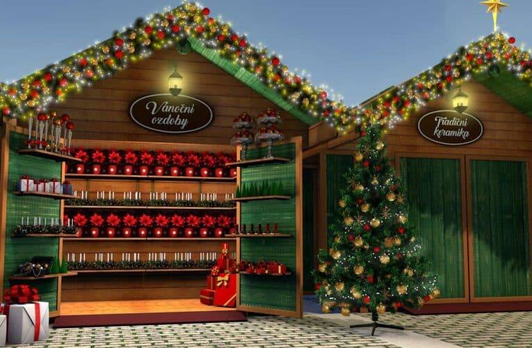 Českobudějovický advent bude mít nově stánky z Jílovic