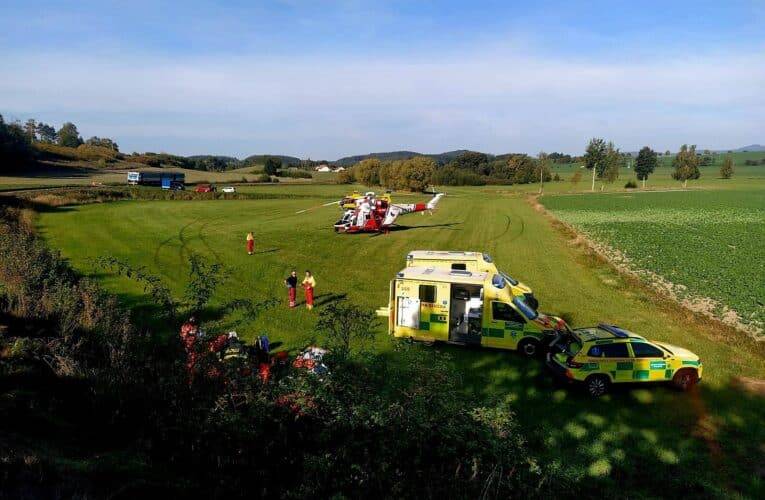 Tragická nehoda na železnici u Bělčic na Blatensku. Vlak srazil čtyři lidi, dva  z nich zemřeli