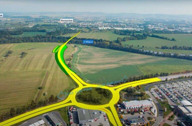 Město České Budějovice se připojilo k zakázce na stavbu Severní spojky