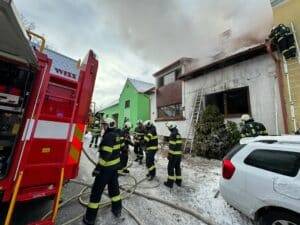 výbuchu plynu v Kamenném Újezdu 6