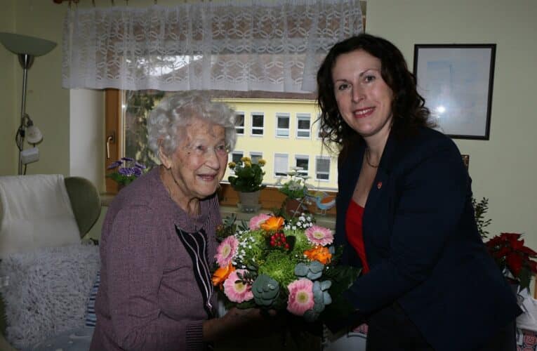 Nejstarší českobudějovické dámě je úctyhodných 107 let