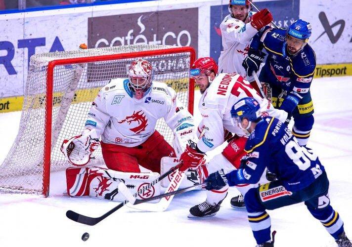 Motor prohrál třetí zápas s Třincem. Rozhodl Hudáček