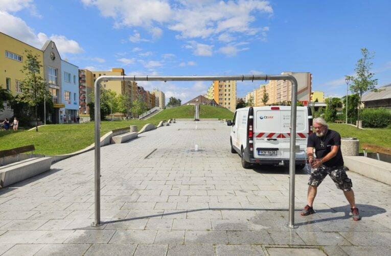 Nové mlhopítko osvěží sídliště Máj