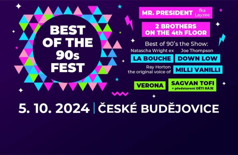 Soutěž o lístky na Best of the 90s Fest