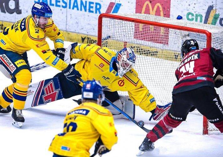 Sparta si hlavně díky povedené druhé třetině odváží z Českých Budějovic plný počet bodů