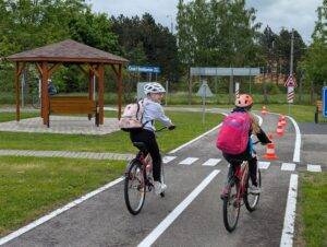 Modernizované dopravní hřiště se otevřelo veřejnosti-min