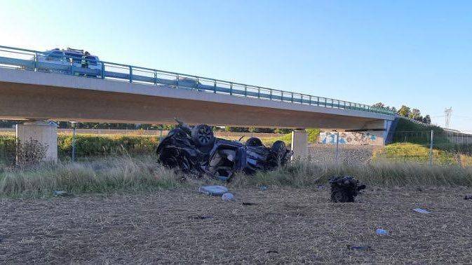 Tragická dopravní nehoda u mostu na D3