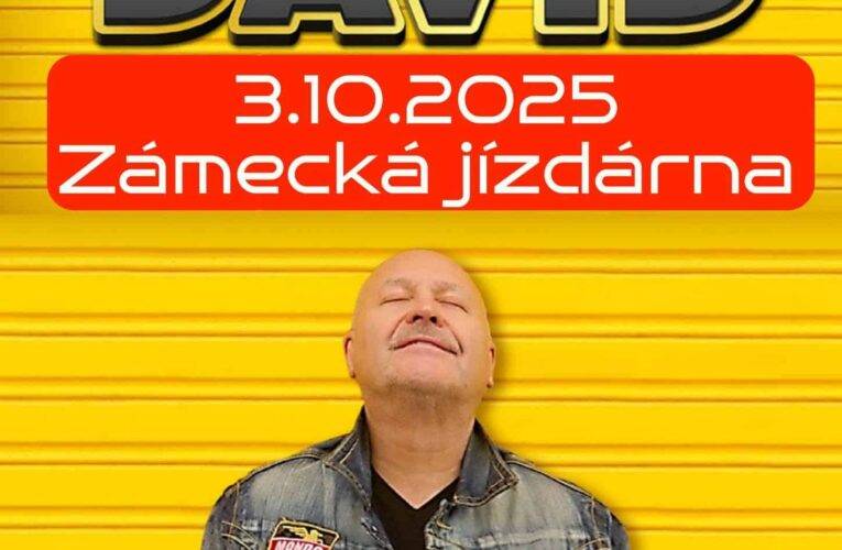 Soutěž o 1×2 lístky na Michala Davida v Českém Krumlově