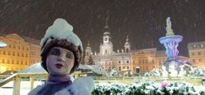 ceskobudejovicky advent BZ socha snih