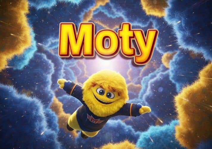 Nový maskot českobudějovických hokejistů už má jméno. Fanoušci mu vybrali jméno Moty