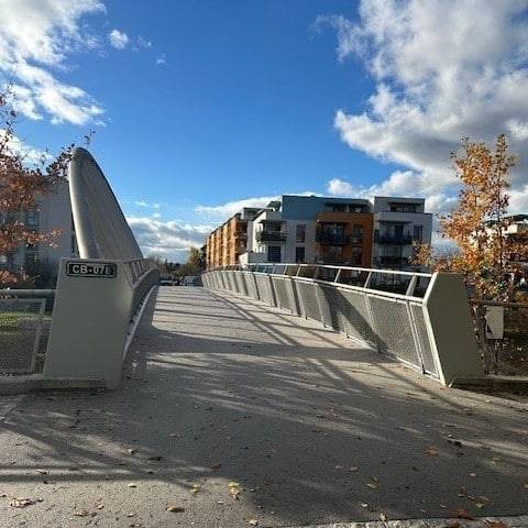 Lávka v ulici Emila Pittera je otevřena