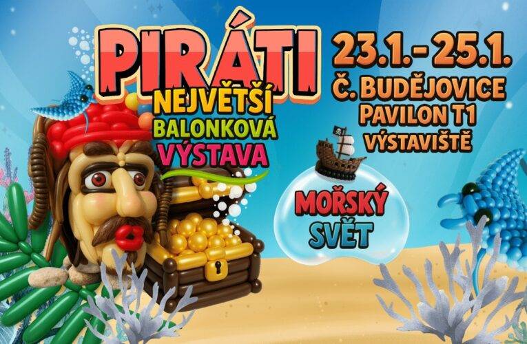 Soutěž o 1×2 lístky na Balonkovou výstavu – Piráti