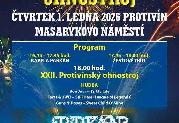 Protivín dnes hostí tradiční novoroční ohňostroj, očekávají se desítky tisíc diváků