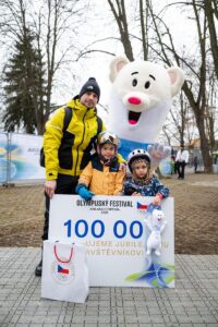 100000 navstevnik olympijskeho festivalu 2