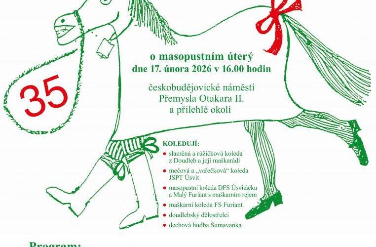 Masopust v Budějcích už zítra