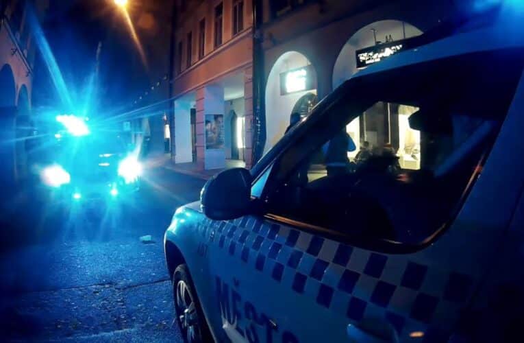 AGRESIVNÍ HOST ŘEŠIL PIZZU ŘÍZKEM A NAKONEC NADÁVKAMI, ZASAHOVALA HLÍDKA MĚSTSKÉ POLICIE