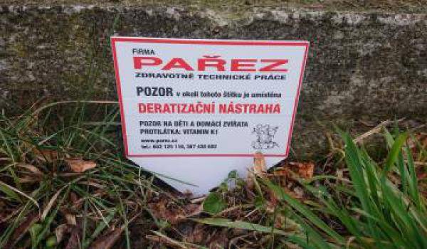 Deratizace pokračuje jarní etapou