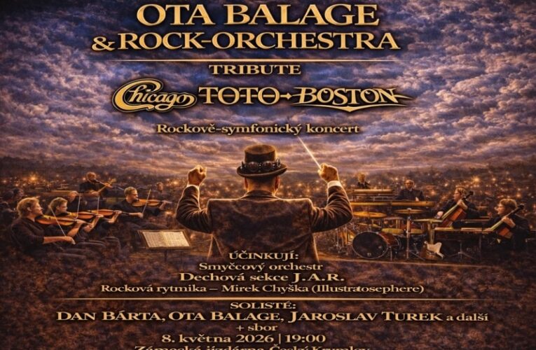 Soutěž o 1×2 Ota Balage, Dan Bárta a Rock-Orchestra