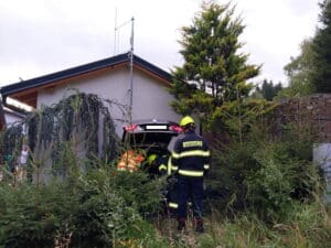Dopravní nehoda u Lipenské přehrady