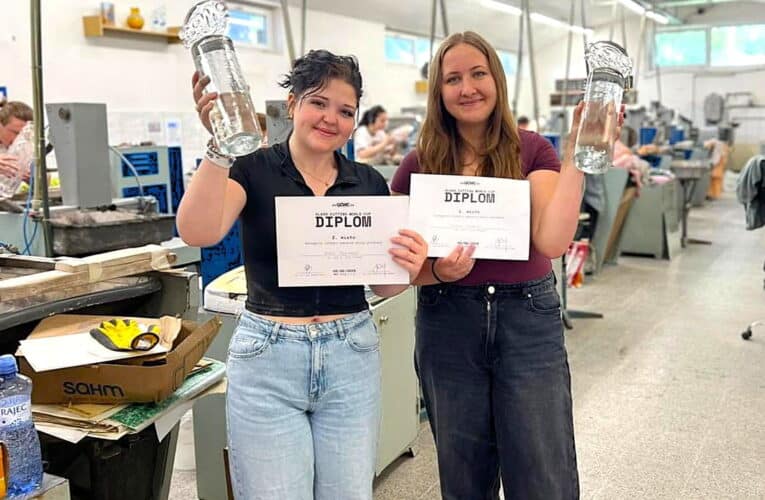 Třeboňská studentka se stala sklářskou mistryní světa