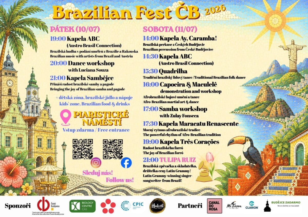Brazilian Fest už tento víkend v Českých Budějovicích