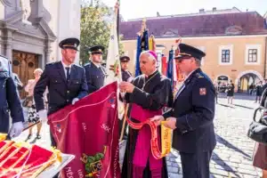 Jihočeští hasiči si v Českých Budějovicích připomněli svého patrona sv. Floriána uai-52fb836daa19